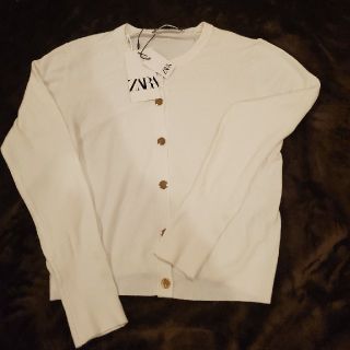 ザラ(ZARA)のZARA　ベーシック♥️ガーディガン　M(カーディガン)