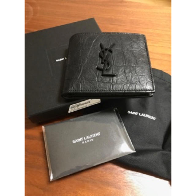 SAINT LAURENT 二つ折り財布