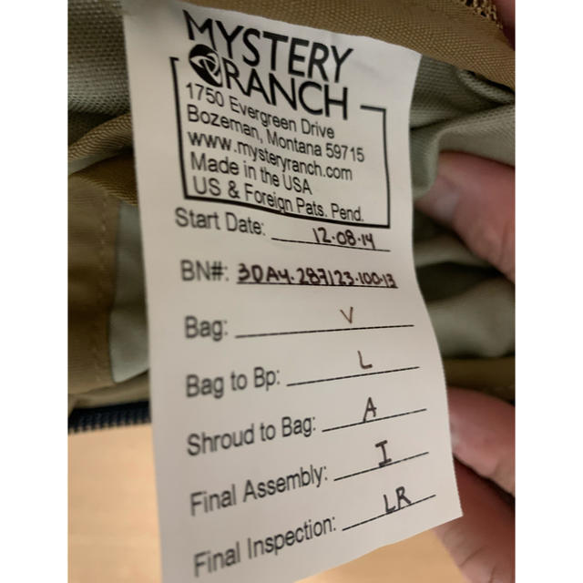 MYSTERY RANCH(ミステリーランチ)の【最終値下げ】ミステリーランチ　3dayアサルトマルチカモ メンズのバッグ(バッグパック/リュック)の商品写真