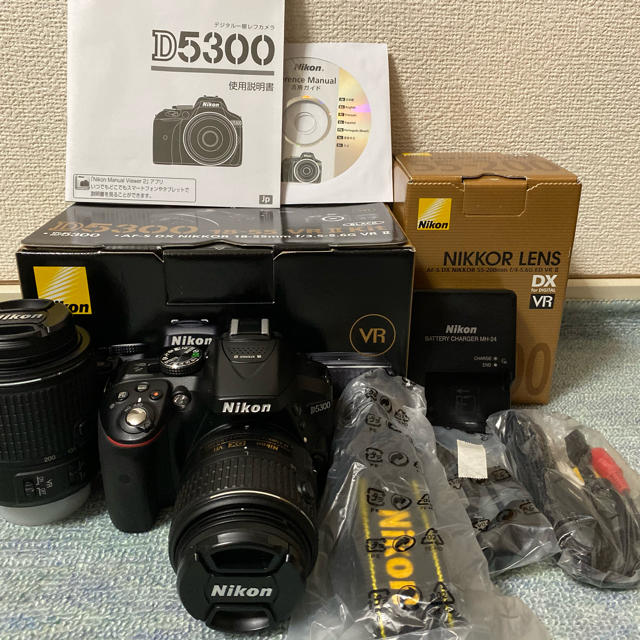 Nikon D5300 レンズセット　望遠レンズ込