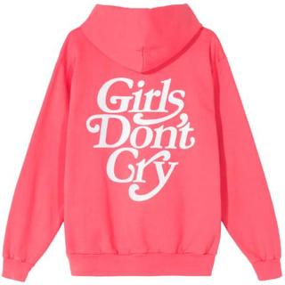 L Girls Don't Cry GDC LOGO HOODY ピンク(パーカー)