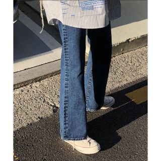 リーバイス(Levi's)のM.P Studios フレアデニムパンツ　ブルー(デニム/ジーンズ)