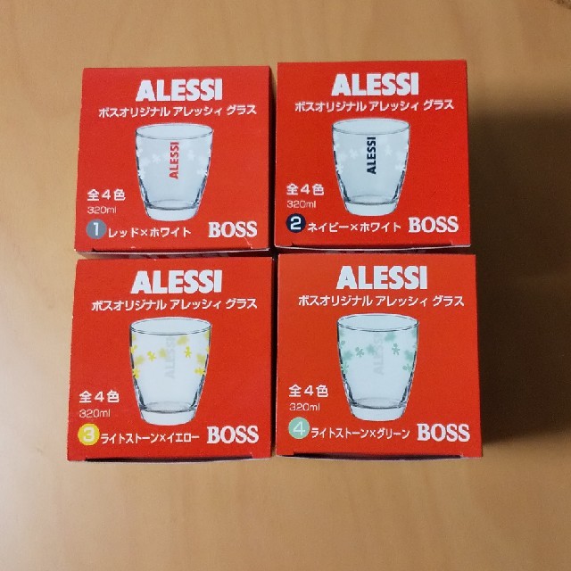 ALESSI(アレッシィ)のALESSI グラスセット インテリア/住まい/日用品のキッチン/食器(グラス/カップ)の商品写真