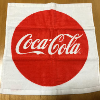 コカコーラ(コカ・コーラ)の未使用⭐︎非売品⭐︎コカコーラ　ハンドタオル(ノベルティグッズ)