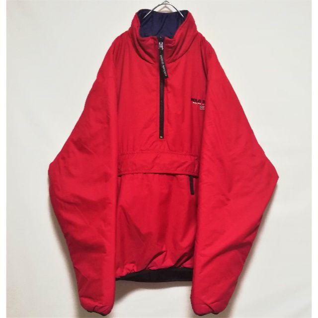 POLO RALPH LAUREN(ポロラルフローレン)の90年代 POLO SPORT リバーシブル 中綿ナイロンジャケット メンズのジャケット/アウター(ナイロンジャケット)の商品写真