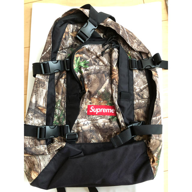 supreme camo backpack real tree camoメンズ