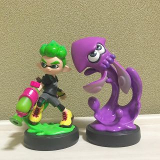 ニンテンドウ(任天堂)のスプラトゥーン amiibo 2個セット(ゲームキャラクター)