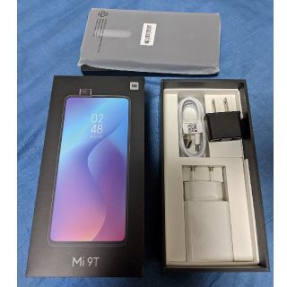 アンドロイド(ANDROID)の【美品】Xiaomi Mi 9T ブルー 6GB/64GB グローバル版(スマートフォン本体)