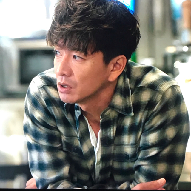 キムタク着用 RRL チェックシャツ グランメゾン東京 ネルシャツ 木村