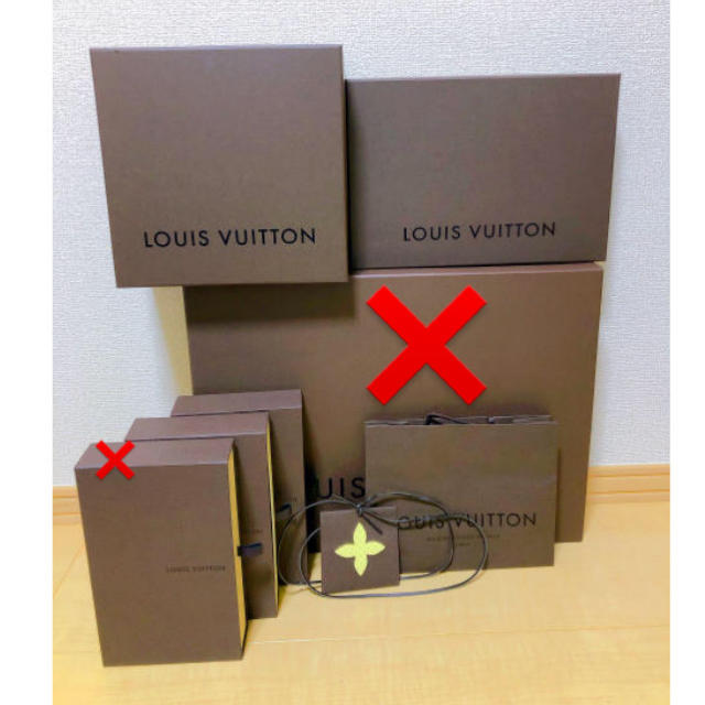 LOUIS VUITTON(ルイヴィトン)のルイヴィトン 各 箱 袋 在庫処分 ⚠️希望をコメント下さい。 レディースのバッグ(ショップ袋)の商品写真