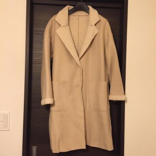 ダブルクローゼット(w closet)のw closet リバーシブルフェイクムートンコート(ムートンコート)