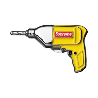 シュプリーム(Supreme)のsupreme power drill pin pins ドリル　ピン(バッジ/ピンバッジ)