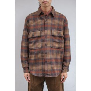 ランチキ(RANTIKI（乱痴気）)のevan kinori/BigShirtMulticolorCheckWool(シャツ)