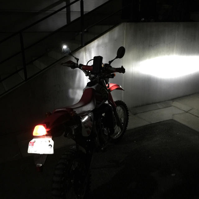 crm50 crm80 前後 LEDバルブ 専用セット品 自動車/バイクのバイク(パーツ)の商品写真