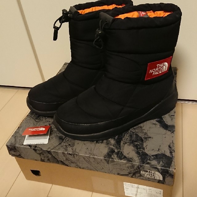 THE NORTH FACE - 貴重27cmノースフェイス赤スクエアロゴ ヌプシ