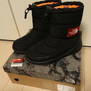 THE NORTH FACE ブーツ レッド ブラック チェック 27.0㎝