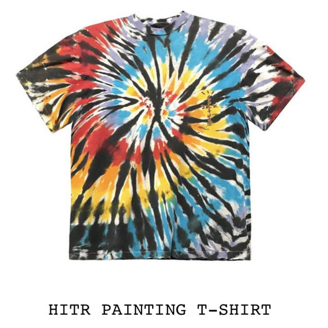 travis scott HITR PAINTING T-SHIRT