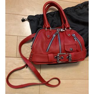 クロムハーツ(Chrome Hearts)の【未使用品】CHROME HEARTS MODEAN MINIクロムハーツ　赤(ボディーバッグ)