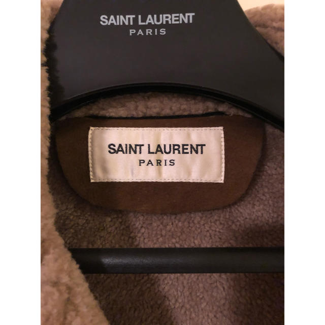 Saint Laurent(サンローラン)のSAINT LAURENT サンローラン　ムートンレザージャケット メンズのジャケット/アウター(レザージャケット)の商品写真
