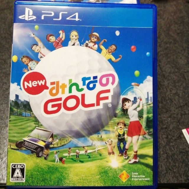 PlayStation4(プレイステーション4)のNew みんなのGOLF PS4 エンタメ/ホビーのゲームソフト/ゲーム機本体(家庭用ゲームソフト)の商品写真