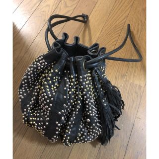 イザベルマラン(Isabel Marant)のスタッズ付 レザー ショルダーバッグ バック イザベルマラン fendi(ショルダーバッグ)