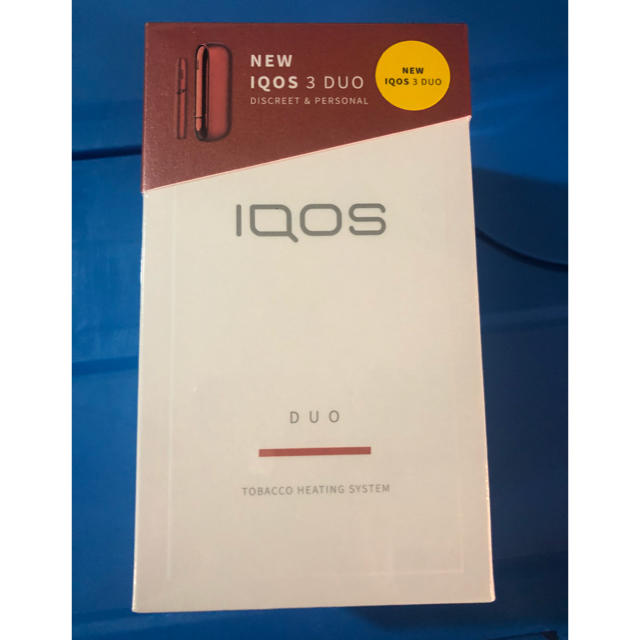 IQOS3 DUO 赤 タバコグッズ