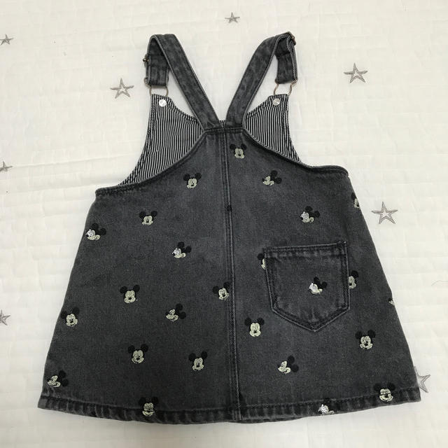 ZARA KIDS(ザラキッズ)のデニムサロペットスカート （zarababy ） キッズ/ベビー/マタニティのキッズ服女の子用(90cm~)(その他)の商品写真