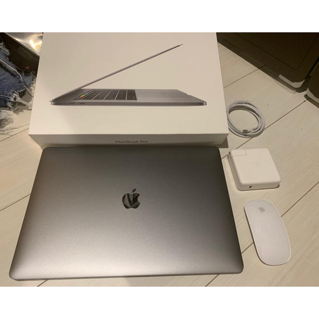 Mac (Apple) - 充電回数17〜18回macbookpro Touch Bar 15インチ マウス