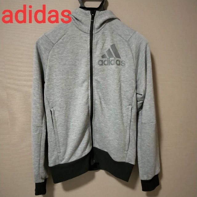 adidas(アディダス)のadidas アディダス スウェット　ジップアップ パーカー  メンズのトップス(パーカー)の商品写真