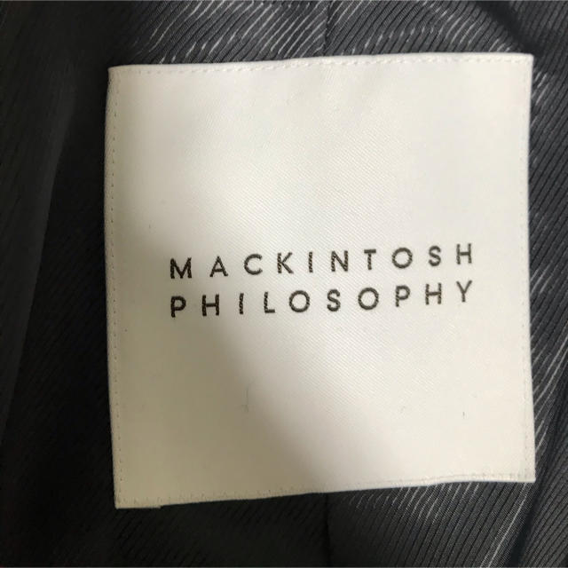 MACKINTOSH PHILOSOPHY(マッキントッシュフィロソフィー)のMACKINTOSH PHILOSOPHY メルトンショートコート メンズのジャケット/アウター(ステンカラーコート)の商品写真