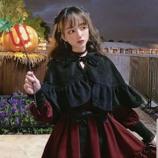 Bobon21 - 小悪魔ショート丈ポンチョ の通販 by みみ|ボボン