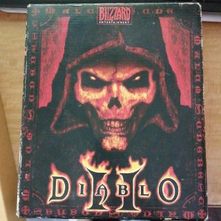 ブリザード(Blizzard)のDIABLO2 カプコン輸入盤 ver1.0 拡張なし　日本語ガイド付き(PCゲームソフト)