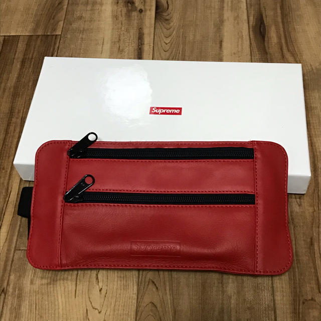 supreme Leather Waist/Shoulder Pouch