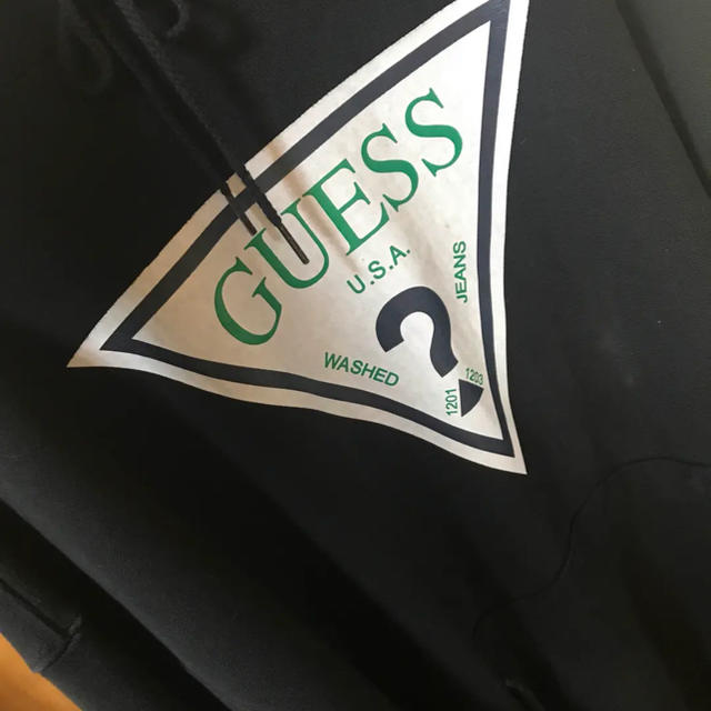 GUESS(ゲス)のGUESS パーカー　green label 白濱亜嵐着用 メンズのトップス(パーカー)の商品写真