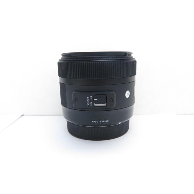 スマホ/家電/カメラ極上美品 SIGMA 30mm F1.4 DC Art EFマウント単焦点レンズ