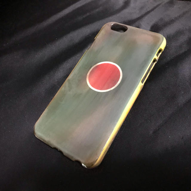 やられ塗装 サビ 零戦 日の丸 iPhone カバー ケース カスタムペイント 1