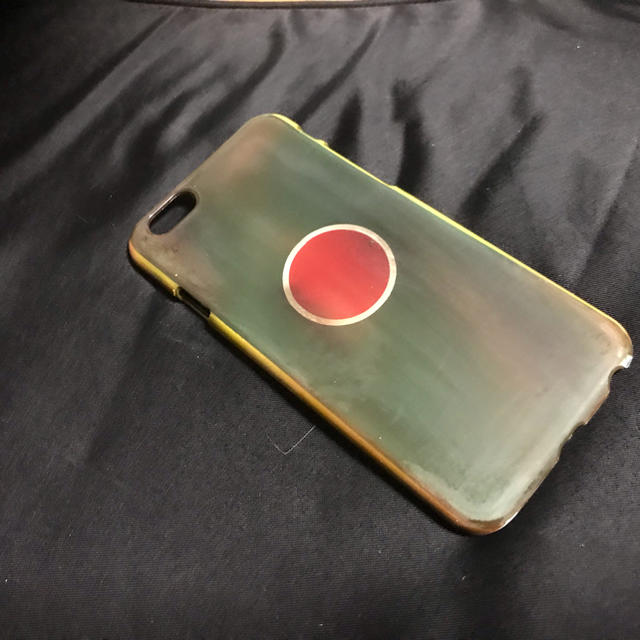 やられ塗装 サビ 零戦 日の丸 iPhone カバー ケース カスタムペイント