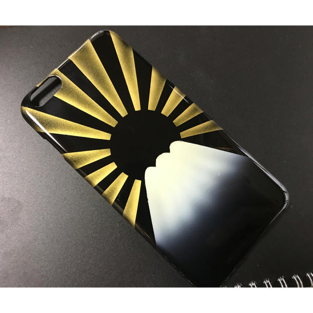 黒金 iPhone カバー ケース