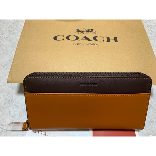 COACH(コーチ)のコーチ COACH 長財布　新品 メンズのファッション小物(長財布)の商品写真