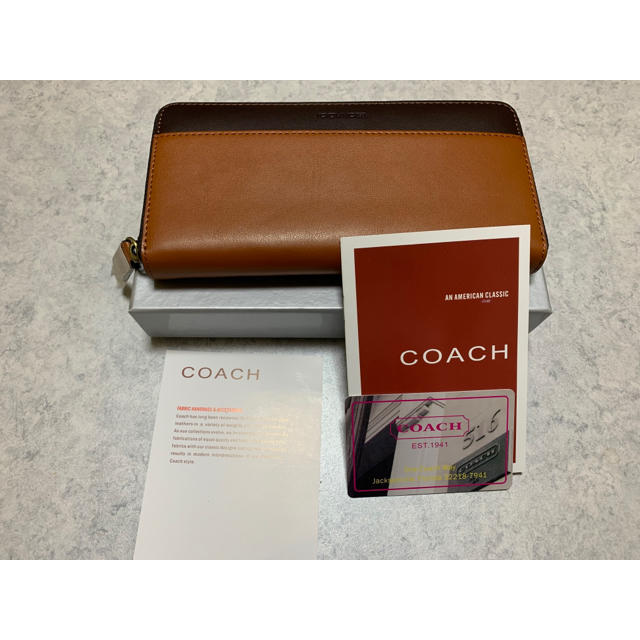 COACH(コーチ)のコーチ COACH 長財布　新品 メンズのファッション小物(長財布)の商品写真