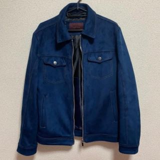 ザラ(ZARA)の最終価格 デニム風 スエード ジャケット(Gジャン/デニムジャケット)