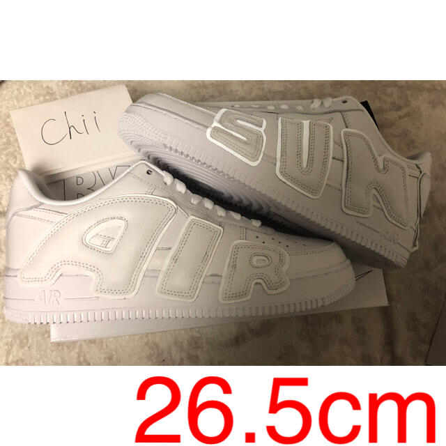 26.5cm NIKE x CPFM AIR FORCE 1 WHITE