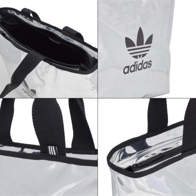 adidas トートバッグ　シルバー 【正規品】新品未使用 1