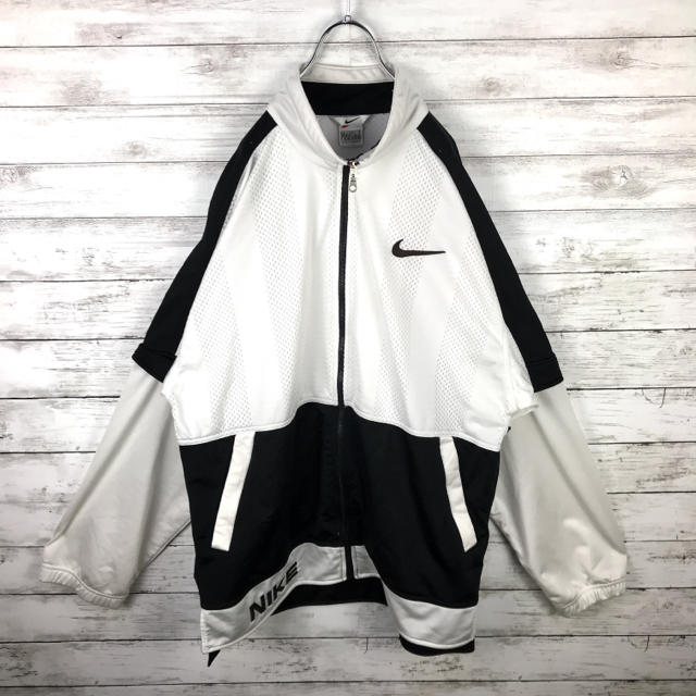 NIKE(ナイキ)のナイキ ジャージ トラックジャケット 90s 銀タグ バックロゴ オーバーサイズ メンズのトップス(ジャージ)の商品写真