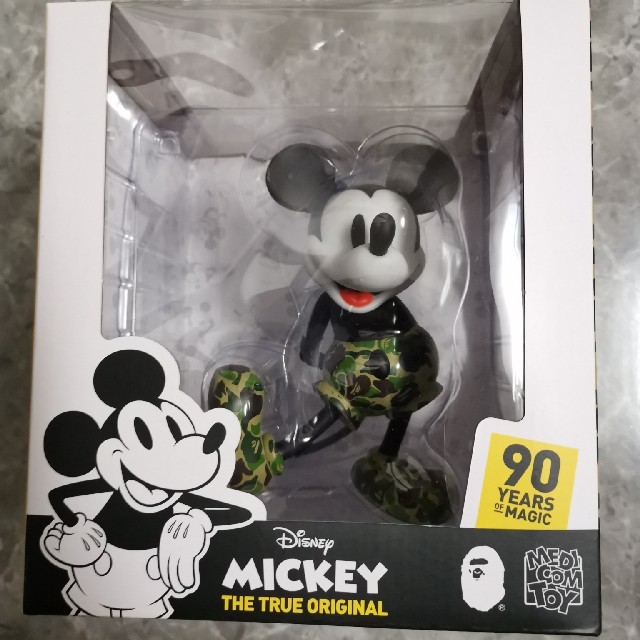 ミッキーマウス(ミッキーマウス)のVCD BAPE(R) MICKEYMOUSE グリーン エイプ ミッキーマウス エンタメ/ホビーのおもちゃ/ぬいぐるみ(キャラクターグッズ)の商品写真