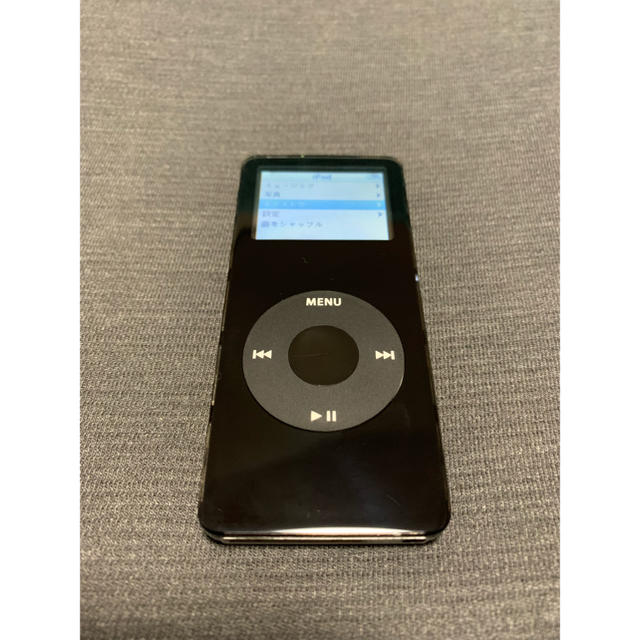 Apple(アップル)の値下げ！iPod nano 初代　4GB 黒　美品 スマホ/家電/カメラのオーディオ機器(ポータブルプレーヤー)の商品写真