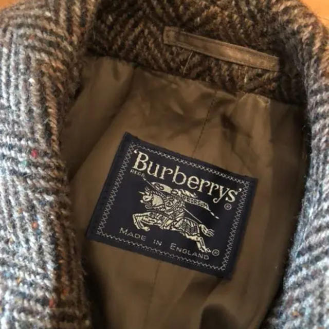 BURBERRY(バーバリー)の70年代 バーバリー プローサム バルマカンコート ステンカラーコート ツイード メンズのジャケット/アウター(ステンカラーコート)の商品写真