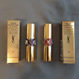 イヴサンローランボーテ(Yves Saint Laurent Beaute)のYSL★二本セットクリスマス限定色☆新品未使用(口紅)