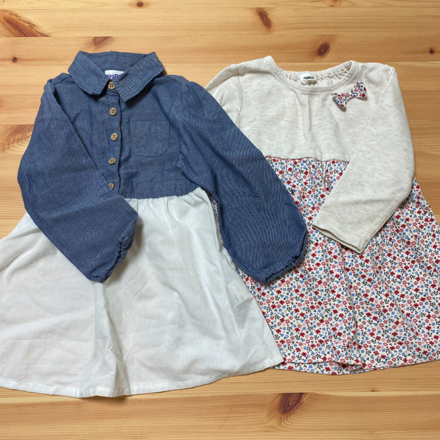 トイザらス(トイザラス)のワンピース 2点セット キッズ/ベビー/マタニティのキッズ服女の子用(90cm~)(ワンピース)の商品写真