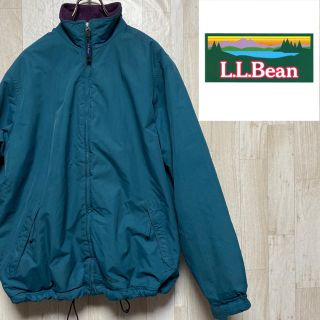 エルエルビーン(L.L.Bean)の【エルエルビーン】70s〜80sマウンテンジャケット☆刺繍ロゴ☆中はフリース地(ナイロンジャケット)